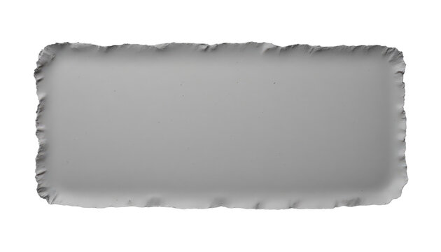 Rectangular Tear-Edged Blank Paper
