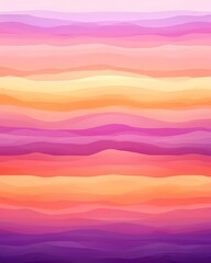 Sunset Gradients Vibrant abstract waves in pink and orange shades.