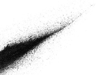 Fototapeta premium 黒色の和風カスレのデザイン素材、アート