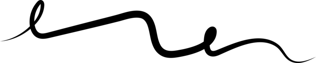 Hand drawn doodle spiral