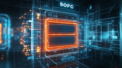 SOFC : solid oxide fuel cell