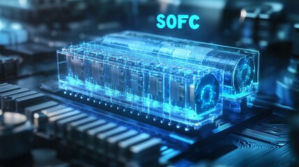 SOFC : solid oxide fuel cell