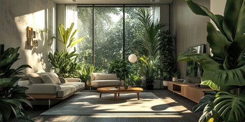 A living room with elegant furniture filled with warmth, charm, and a touch of modern sophistication.