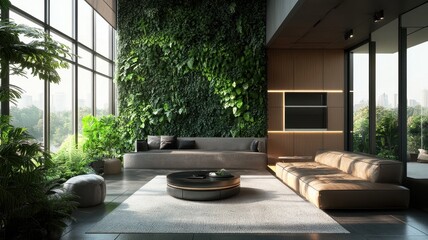 A modern city apartment with walls covered in vibrant street art and contemporary decor for urban living.