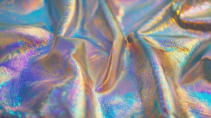 Iridescent Holographic Foil Texture