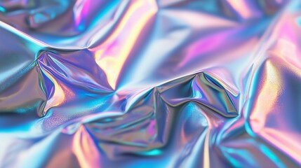 Iridescent Holographic Foil Texture