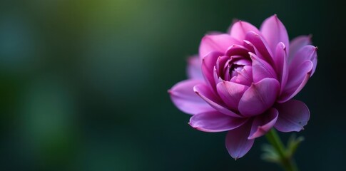 Obraz premium Deep purple flower head, tightly coiled, ready to unfurl , tight, summer, head