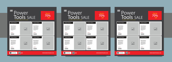 Set of sale banner template designs, Social media post collection, Suitable for social media post, web, internet ads, Digital business marketing banner for social media, Ads template