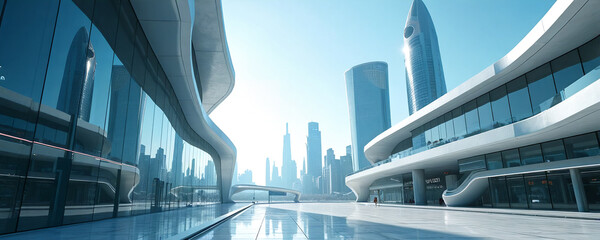 modern office building