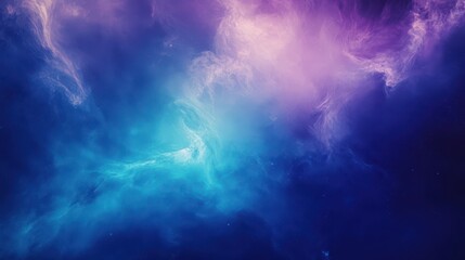 Abstract cosmic mist with glowing highlights and a soft blur effect, evoking mystery and depth