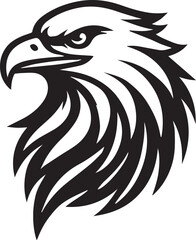 black eagle head vector, eagle head silhouette vector, eagle head logo vector, eagle head vector icon, eagle silhouette vector isolated on white background