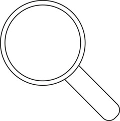 Magnifine Glass design icon vector