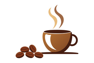 Cup of Coffee Vector Art Illustrations for Microstock Platforms