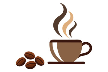 Cup of Coffee Vector Art Illustrations for Microstock Platforms