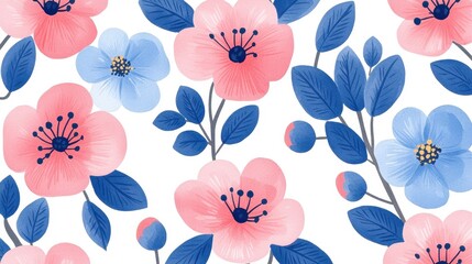 Floral Pattern Background Design