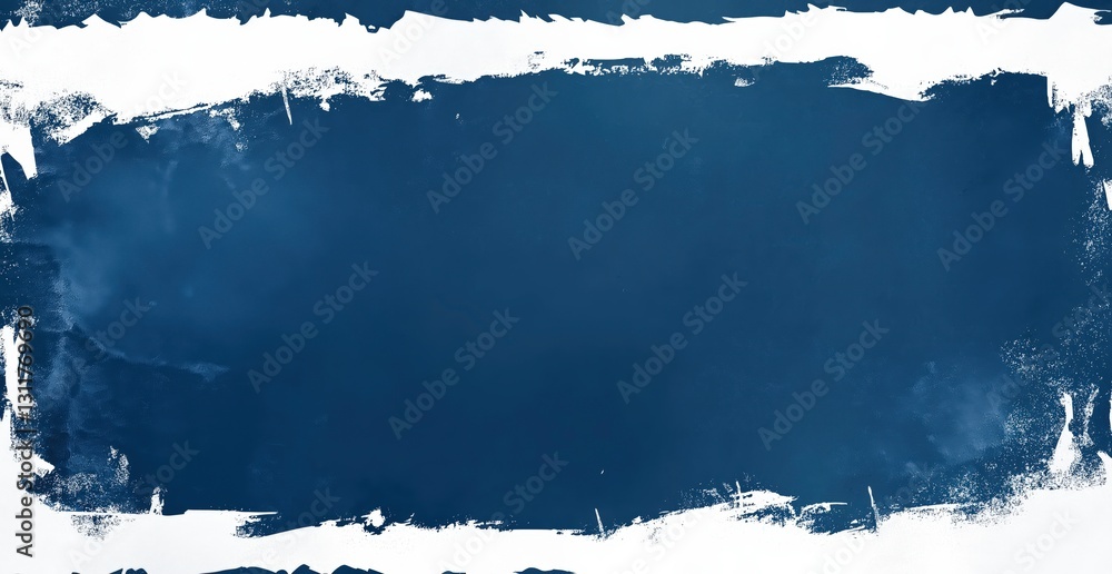 Poster blue grunge frame: a textured blue background with a grunge frame design. ideal for adding depth and