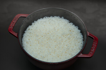 ストウブで炊いたごはん