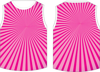 Vibrant Carnival Sports Shirt – Festive Wave Design and Modern Athletic Style

