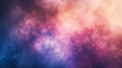 Blurred background in shades of blue, purple, brown, and grey, creating a harmonious and soothing backdrop for various artistic purposes.