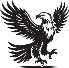 black eagle tattoo vector, eagle silhouette vector, eagle logo vector, eagle vector icon, eagle silhouette vector isolated on white background