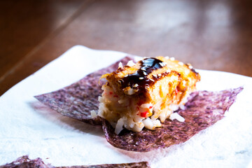 Easy Sushi Bake. Sushi Casserole.