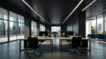 Office conference room interior 