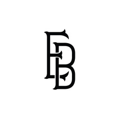 EB monogram logo design letter text name symbol monochrome logotype alphabet character simple logo