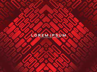Minimalist red premium abstract background with luxury geometric elements. Exclusive wallpaper design for posters, flyers, presentations, websites, etc.