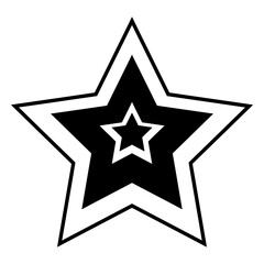 Obraz premium multi star stroke icon 01.eps