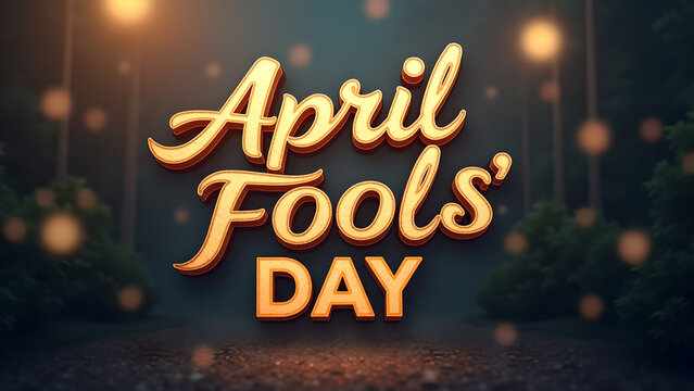 Elegant April Fool's Day Celebration Design