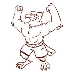 eagle stroke strong.eps