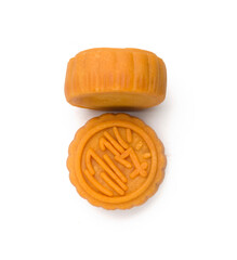 mooncakes with text good on white background