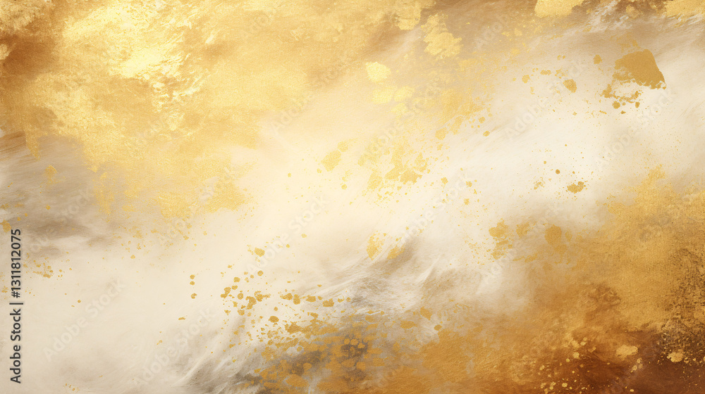 Poster A high-quality image with a grainy texture and a white-to-gold gradient, perfect for presentations.

