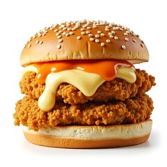 The Best Ever Crispy Chicken Sandwich with Dripping Sauce