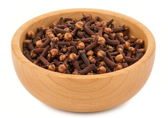 Harvesting Aromatic Cloves Spice Market Food Photography Domestic Kitchen Close-Up Culinary Ingredients for Flavor Enhancement