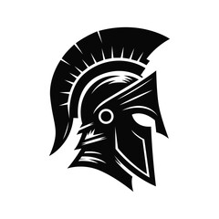 Spartan head side turn logo