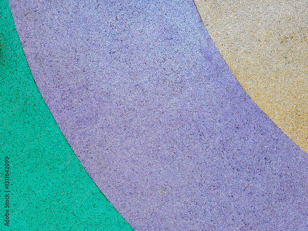 Poster abstract background with curved shapes in vibrant colors and textures