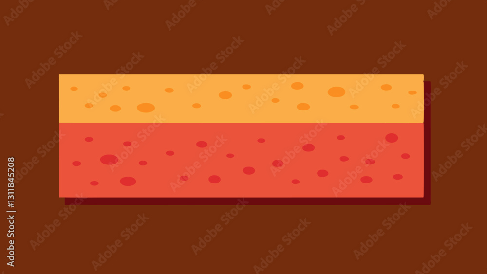 Poster skin texture improvement a rectangular section of skin with rough texture and bumps on the left cont