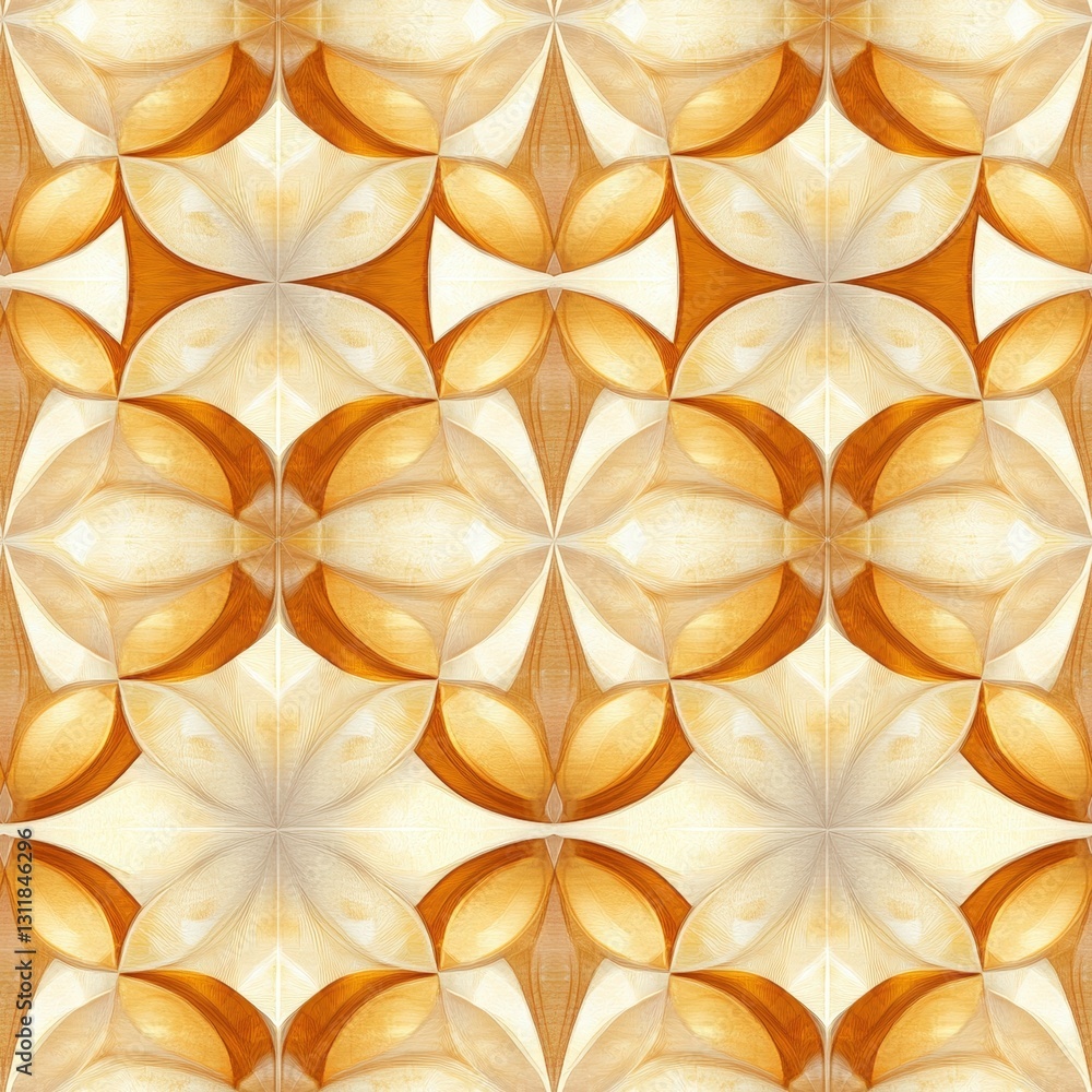 Poster seamless lush pattern featuring a wealth of green leaves creating a natural and refreshing visual ex