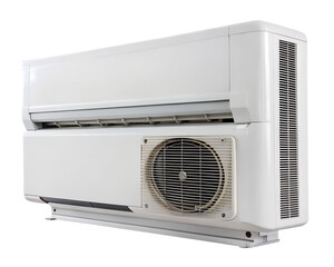 air conditioner isolated on white background