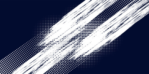 Dots halftone white & blue gradient color pattern grunge texture background. Dots pop art comic sport style vector illustration. vector illustrator © ilham