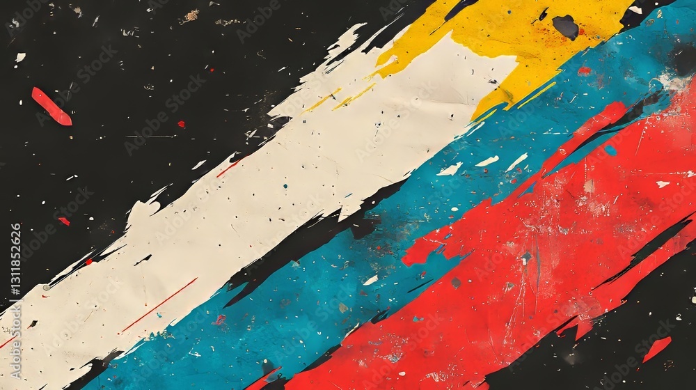 Poster vintage abstract wallpaper boasts a dynamic and intriguing background texture that adds visual inter