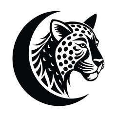 cheetah head icon 