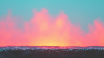 The image features an empty room with a light blue tone, a gradient light blue background, and a light blue abstract effect, conveying the themes of Christmas, Valentine's Day, and New Year