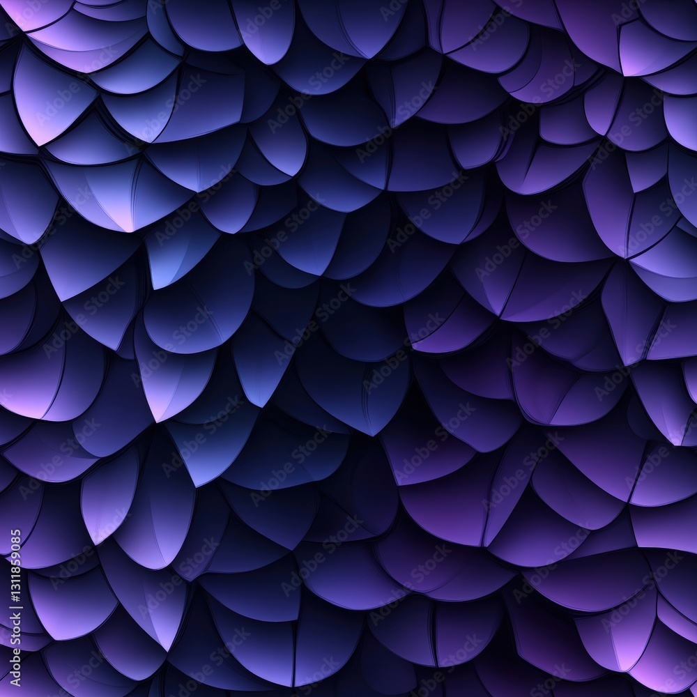 Poster seamless mysterious dark background filled with various shapes creating a striking abstract design e