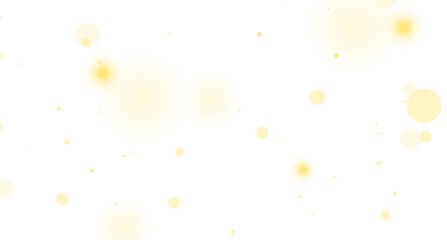 Abstract Vector Illustration of Saharan Dust and Sunlight in the Sky. Natural Weather Scene with Orange and Yellow Horizon. Dust Storm, Glittering Particles, and Blurred Motion.