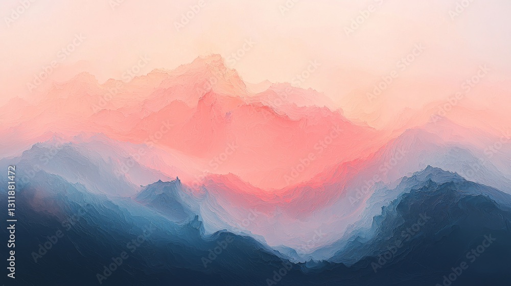 Poster a dynamic abstract background featuring blue and purple hues, created using generative ai