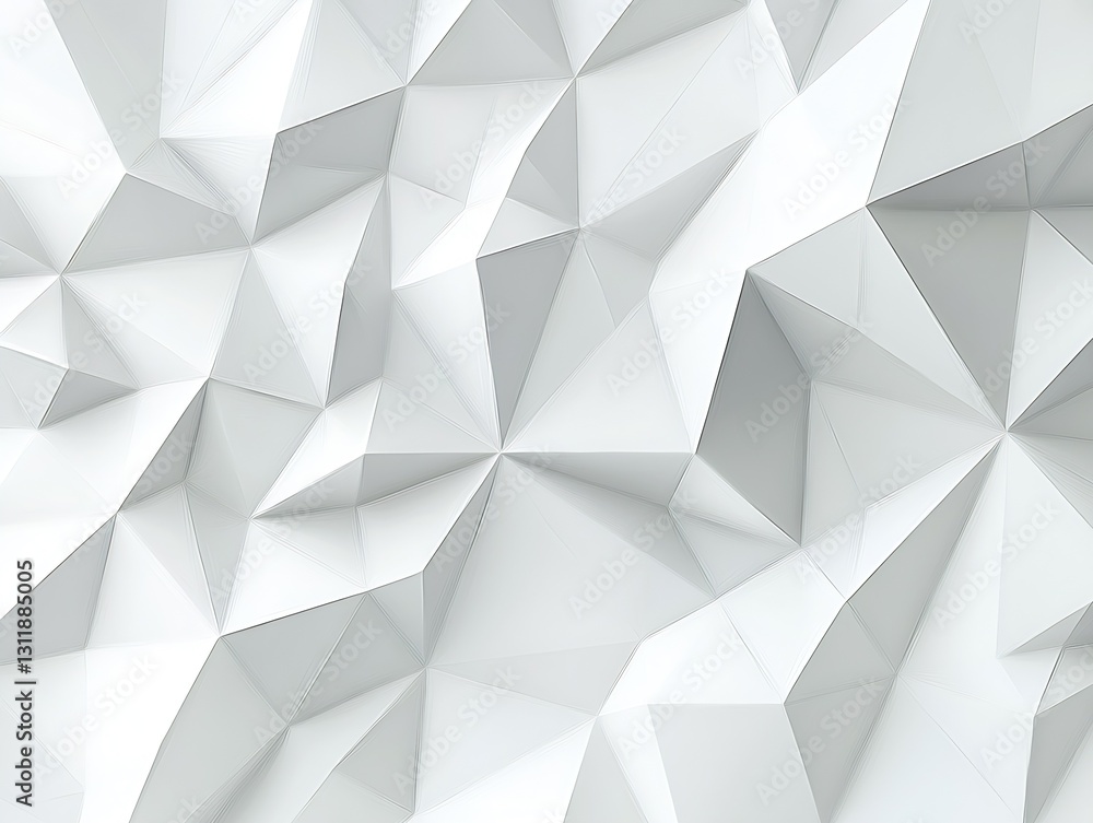 Aufkleber sophisticated 3d geometric shapes with soft curves and sharp edges for unique decoration and design 