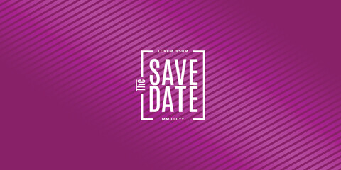 Save the date banner. Can be used for business, marketing and advertising. logo graphic design of event summit made for Technology and upcoming events.