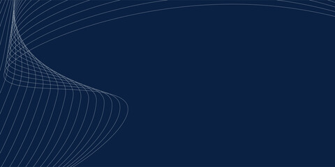 Naklejka premium Abstract tech background blue lines. modern vector eps10